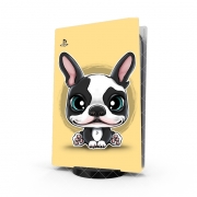 Autocollant Playstation 5 - Skin adhésif PS5 Cute Puppies series n.1