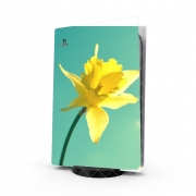 Autocollant Playstation 5 - Skin adhésif PS5 Daffodil