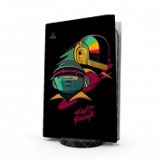 Autocollant Playstation 5 - Skin adhésif PS5 Daft Punk