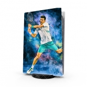 Autocollant Playstation 5 - Skin adhésif PS5 Djokovic Painting art