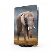 Autocollant Playstation 5 - Skin adhésif PS5 Elephant tour