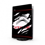 Autocollant Playstation 5 - Skin adhésif PS5 Fan Driver Citroen Griffe Voiture