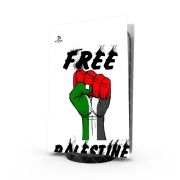Autocollant Playstation 5 - Skin adhésif PS5 Free Palestine