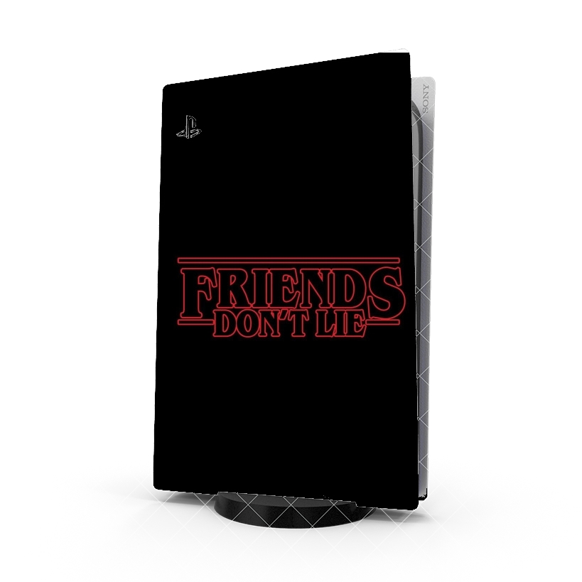 Autocollant Playstation 5 - Skin adhésif PS5 Friends dont lie