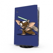 Autocollant Playstation 5 - Skin adhésif PS5 Gizmo x Yoda - Gremlins
