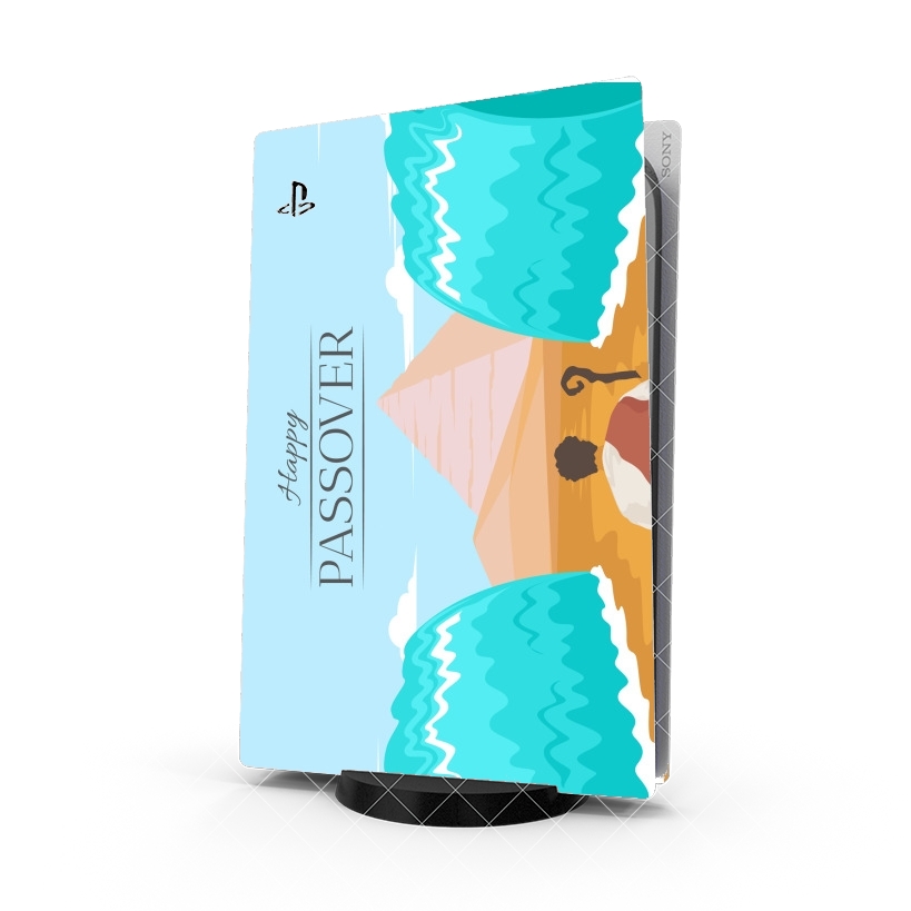 Autocollant Playstation 5 - Skin adhésif PS5 Happy passover
