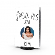 Autocollant Playstation 5 - Skin adhésif PS5 Je peux pas j'ai Kim Kardashian