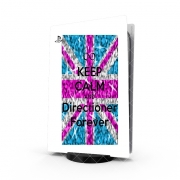 Autocollant Playstation 5 - Skin adhésif PS5 Keep Calm And Directioner forever