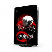 Autocollant Playstation 5 - Skin adhésif PS5 Ken Kaneki Snake