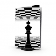Autocollant Playstation 5 - Skin adhésif PS5 King Chess