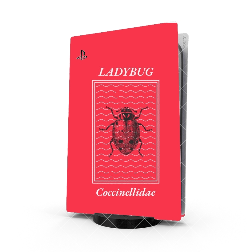 Autocollant Playstation 5 - Skin adhésif PS5 Ladybug Coccinellidae