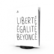 Autocollant Playstation 5 - Skin adhésif PS5 Liberte egalite Beyonce
