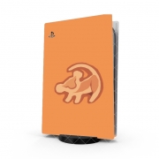 Autocollant Playstation 5 - Skin adhésif PS5 Lion King Symbol by Rafiki