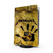 Autocollant Playstation 5 - Skin adhésif PS5 Metallica Fan Hard Rock