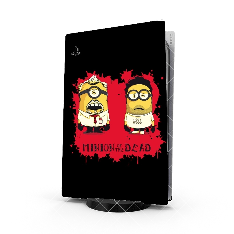 Autocollant Playstation 5 - Skin adhésif PS5 Minion of the Dead