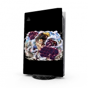 Autocollant Playstation 5 - Skin adhésif PS5 Monkey Luffy Gear 4