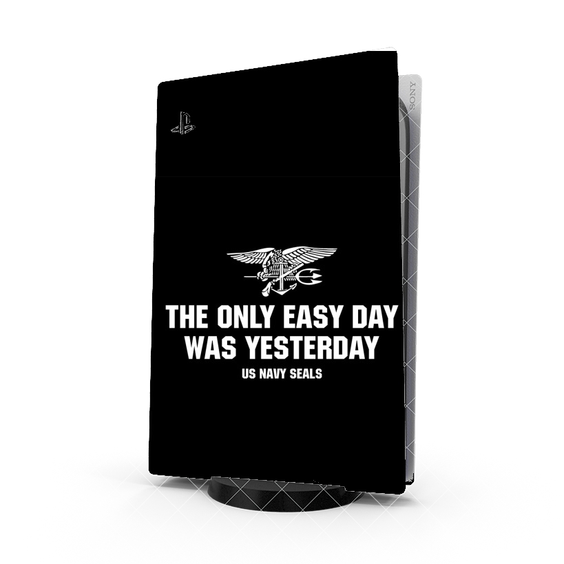 Autocollant Playstation 5 - Skin adhésif PS5 Navy Seal No easy day