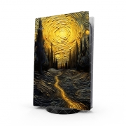 Autocollant Playstation 5 - Skin adhésif PS5 Painting Abstract V7