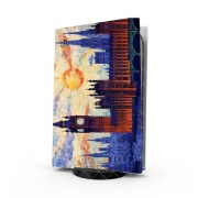 Autocollant Playstation 5 - Skin adhésif PS5 Painting Abstract V8