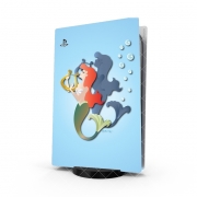 Autocollant Playstation 5 - Skin adhésif PS5 Poisson - Ariel