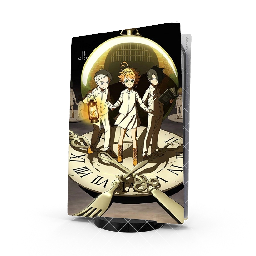 Autocollant Playstation 5 - Skin adhésif PS5 Promised Neverland Lunch time