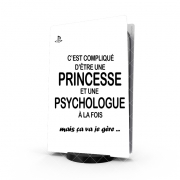 Autocollant Playstation 5 - Skin adhésif PS5 Psychologue et princesse