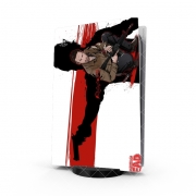 Autocollant Playstation 5 - Skin adhésif PS5 Rick Grimes from TWD