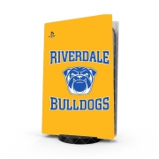 Autocollant Playstation 5 - Skin adhésif PS5 Riverdale Bulldogs