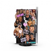 Autocollant Playstation 5 - Skin adhésif PS5 Shemar Moore collage