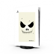 Autocollant Playstation 5 - Skin adhésif PS5 Squelette Face