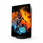Autocollant Playstation 5 - Skin adhésif PS5 Soul of the Ice and Fire
