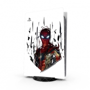 Autocollant Playstation 5 - Skin adhésif PS5 Spiderman Poly