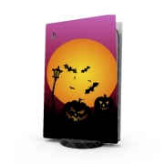 Autocollant Playstation 5 - Skin adhésif PS5 Spooky Halloween 5