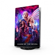 Autocollant Playstation 5 - Skin adhésif PS5 The Boys Dawn of the seven