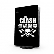 Autocollant Playstation 5 - Skin adhésif PS5 the clash punk asiatique
