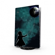 Autocollant Playstation 5 - Skin adhésif PS5 The Girl That Hold The World