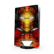 Autocollant Playstation 5 - Skin adhésif PS5 The Iron Man