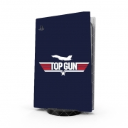 Autocollant Playstation 5 - Skin adhésif PS5 Top Gun Aviator