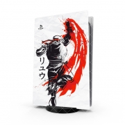 Autocollant Playstation 5 - Skin adhésif PS5 Traditional Fighter