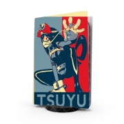 Autocollant Playstation 5 - Skin adhésif PS5 Tsuyu propaganda