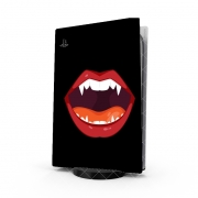 Autocollant Playstation 5 - Skin adhésif PS5 Vampire bouche