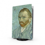 Autocollant Playstation 5 - Skin adhésif PS5 Van Gogh Self Portrait