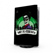 Autocollant Playstation 5 - Skin adhésif PS5 Why So Serious ??