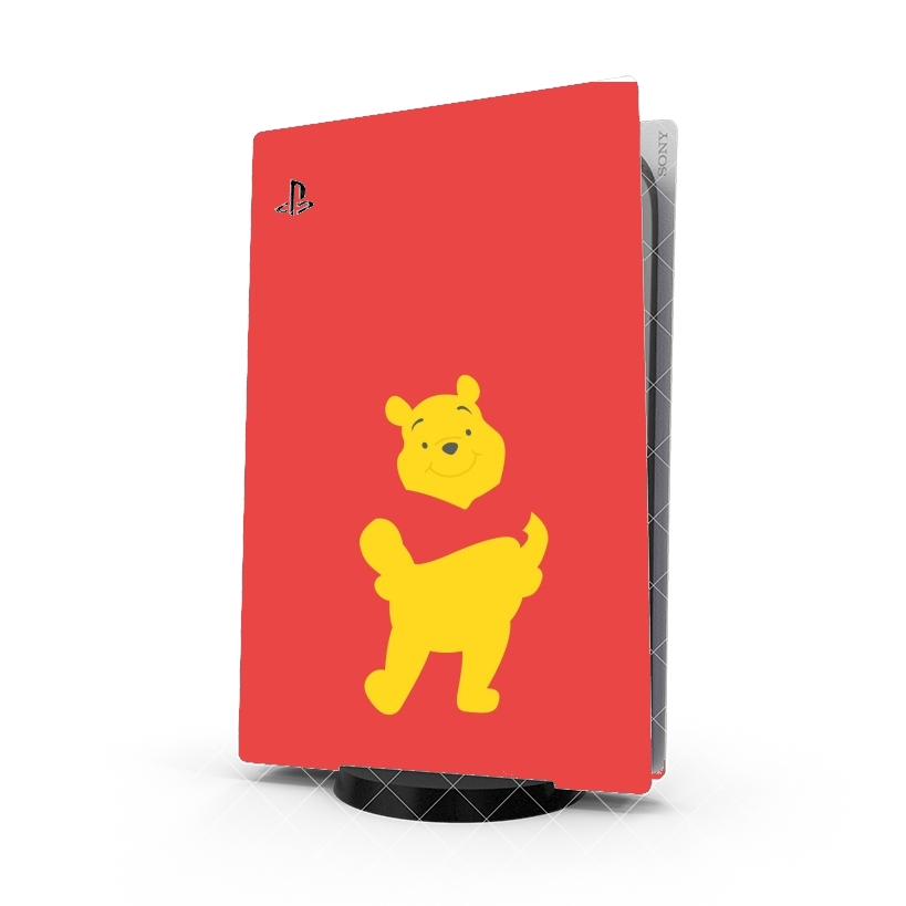 Autocollant Playstation 5 - Skin adhésif PS5 Winnie The pooh Abstract