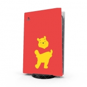Autocollant Playstation 5 - Skin adhésif PS5 Winnie The pooh Abstract