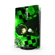 Autocollant Playstation 5 - Skin adhésif PS5 yuichiro green