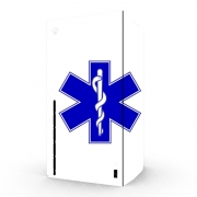Autocollant Xbox Series X / S - Skin adhésif Xbox Ambulance