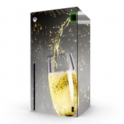 Autocollant Xbox Series X / S - Skin adhésif Xbox Champagne is Party