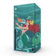 Autocollant Xbox Series X / S - Skin adhésif Xbox Disney Hangover Ariel and Nemo
