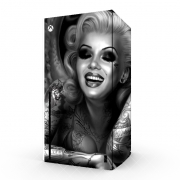 Autocollant Xbox Series X / S - Skin adhésif Xbox Goth Marilyn